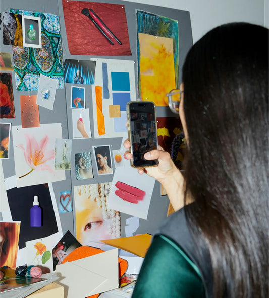 Taking pictures of abstract designs