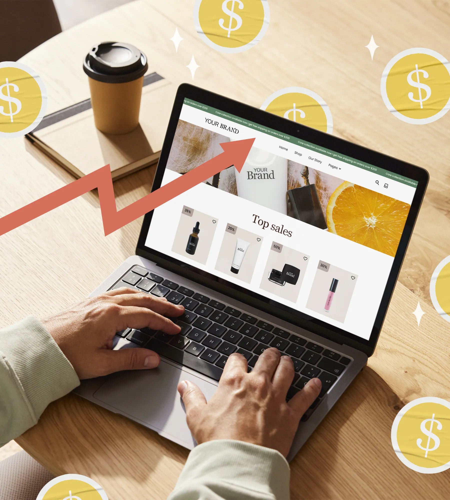 Growing money with ecommerce