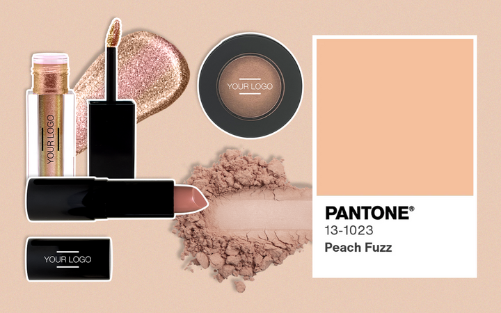 Pantone's Color of the Year Peach Fuzz, Blanka build your beauty brand