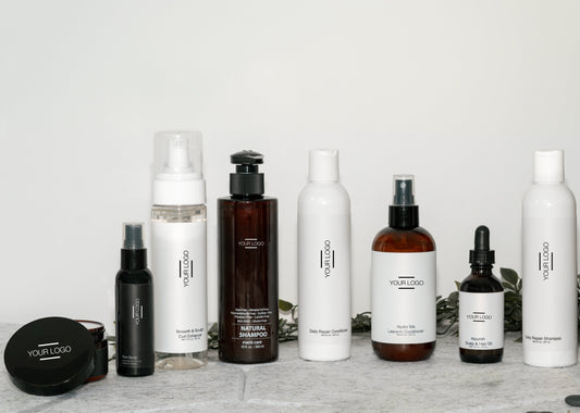 Blanka private label hair care products for women and men