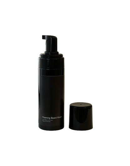 Foaming beard wash.