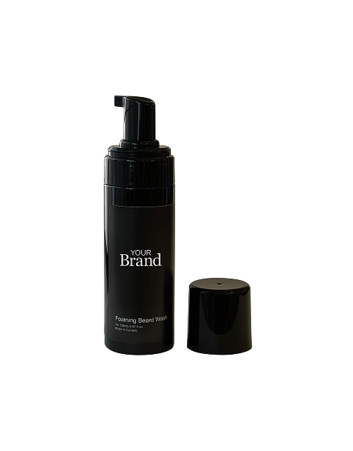 Foaming beard wash.