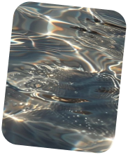 Ripples on water surface