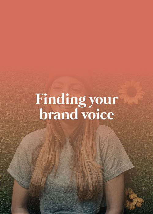 find brand voice banner img