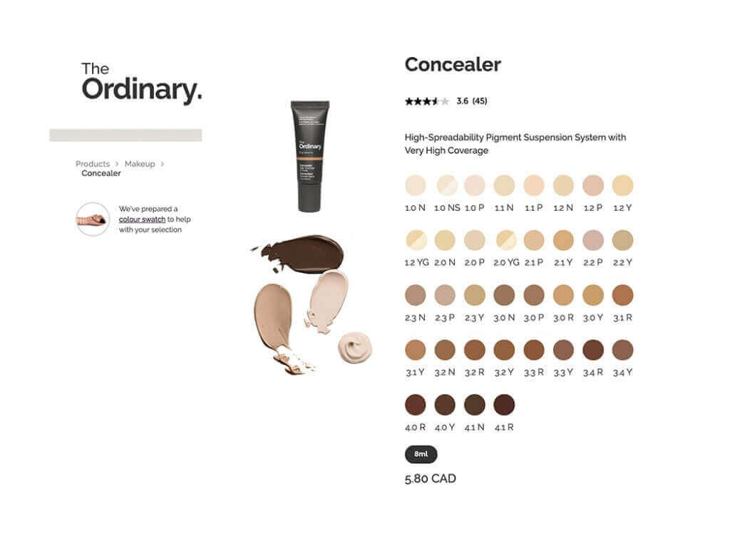 How to start a makeup line - an example from the ordinary highlighting pricing beauty products
